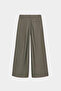 Premium BALLARD Mid-Waist Wide-Leg Woven Trousers - 2
