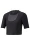 Safari Glam Fashion Top Women's Black Running T-Shirt52224201 - 5