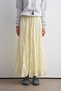 Nora Pleated Skirt Lemon Yellow