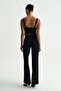 Premium Vento Mid Waist Wide Leg Woven Trousers - 4