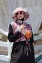 Patterned Attachable Bucket Hat Pink - 4