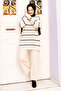 Striped Knitwear Set Tsd240721 Stone Color - 5