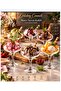 Bistro 6-Piece Footed Glass Set 44136. 270 Cc Volume 13 cm Length
