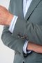 Ds Damat Regular Fit Dark Moss Green Plain Travel Suit - 4
