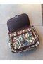 Ethnic Patterned Women's Shoulder and Hand Bag Bohemian Daily Use Woven Fabric - 3