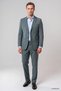Ds Damat Regular Fit Dark Moss Green Plain Travel Suit - 3