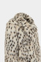 Premium Leopard Pattern Hooded Faux Fur Women's Jacket - 3