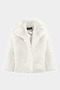 Women's Premium Long Feather Rex Faux Fur Coat