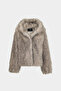 Premium Mars Hooded Faux Fur Women's Coat - 2