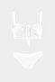 Premium Ruched Detailed Luna Slim Fit Women's Bikini Top
