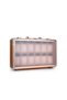 Premium Metal Glass Surface 12 Compartment Watch Carrying Case Watch Box - 5