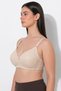 Wireless Gathering Jacquard Micro Bra - 2