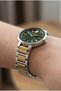 Lc07972.270 Women's Wristwatch – Silver & Gold Steel – Green Dial - 2