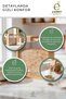 1650 ml Bamboo Lid Food Container Legume Storage Container Kitchen Organizer Single Storage Box - 2