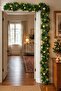 New Year's Green Pine Garland 270 cm - 5