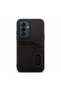 Samsung Galaxy A34 Compatible Case Luxury Leather Case with Card Holder Black - 2