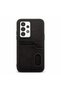 Samsung Galaxy A72 Compatible Case Luxury Leather Case with Card Holder Black - 2