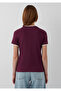 Jeans Printed Burgundy T-Shirt Slim Fit / Narrow Cut 1614200-87830 - 5