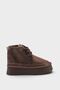 Women's Pastor Fur Short Boots - Brown - 4