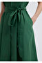 Lace-Up Green Midi Dress 1310871-71892 - 7