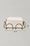 3-Piece Matte Gold Napkin Holder Towel Holder Set Black Color Stainless Steel Kitchen Serving Presentation Set - 2