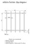 Black Flat Bar Fireproof Trivet, Counter Top Base - Metal Stainless - 4