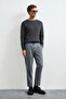 Bard Crew Neck Knitwear Sweater Dark Brown - 3