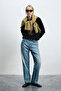 Diamond Women's Knitted Sweatshirt Black - 5