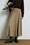 Molly Women's Skirt Beige - 2