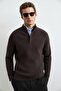 Gabı Men's Sweater Brown