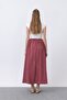 Women's Flared Skirt - 32335Etk Dusty Rose - 5