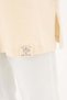 Kadın Basic Tunik - 30726TUN Bej - 6