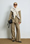 Katrın Women's Jacket Regular Fit Beige - 2