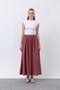 Women's Flared Skirt - 32335Etk Dusty Rose - 3