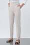 Women's Carrot Cut Pants - 18242Pnt Beige - 4