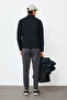 Enrico Men's Cardigan Navy Blue - 6