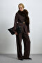 Katrın Women's Jacket Regular Fit Dark Brown - 4