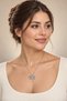 Women's Dragonfly Necklace with Steel Chain - Silver Color - (with Surprise Gift) - 2