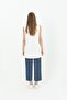 Women's Sleeveless Tulle Detailed Undergarment Tunic - 10270Tun Ecru - 3