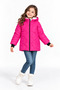 Girl's Water-Repellent and Windproof Fur-Lined Hooded Coat - 3