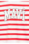 Logo Printed Striped T-Shirt Loose Fit / Relaxed Comfortable Cut 6610251-91366 - 5
