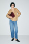 Lotus Women's Denim Mom Fit - High Waist Blue - 3