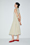 Alına Women's Dress Beige - 2