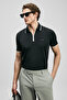 Chase Smart Men's Polo T-Shirt Black - 3