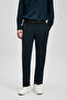 Calep Smart Men's Chino Pants Slim Fit Navy Blue - 2