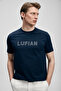 Oscar Modern Graphic T-Shirt Navy Blue - 5