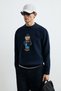 Miles Men's Sweatshirt Navy Blue - 5