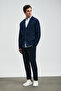 Simon Smart Men's Chino Pants Slim Fit Navy Blue