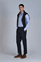 Antoni Sport Men's Chino Pants Slim Fit Navy Blue - 3