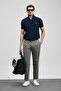 Laon Smart Men's Polo T-Shirt Navy Blue - 3